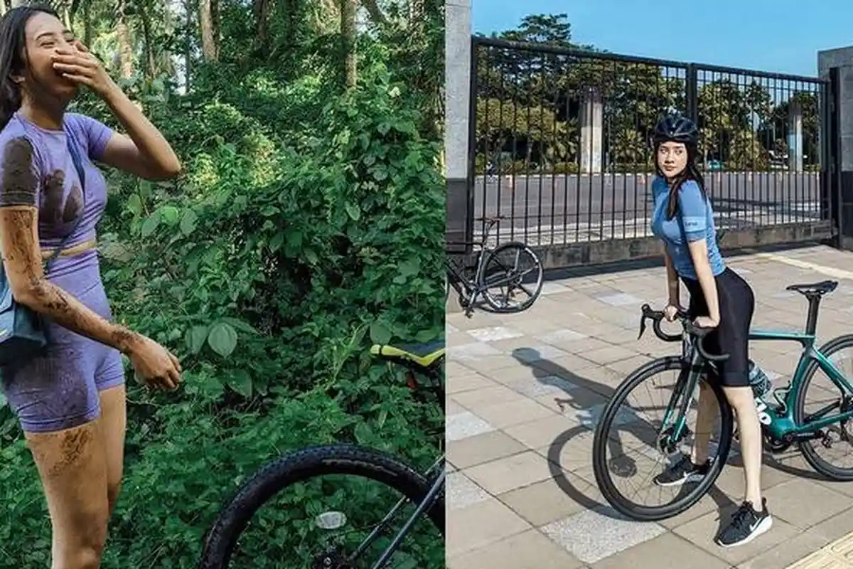 Anya Geraldine Jatuh dari Sepeda Trending di Twitter, Ada Luka di Pelipis, Gading Marten Komen Gini