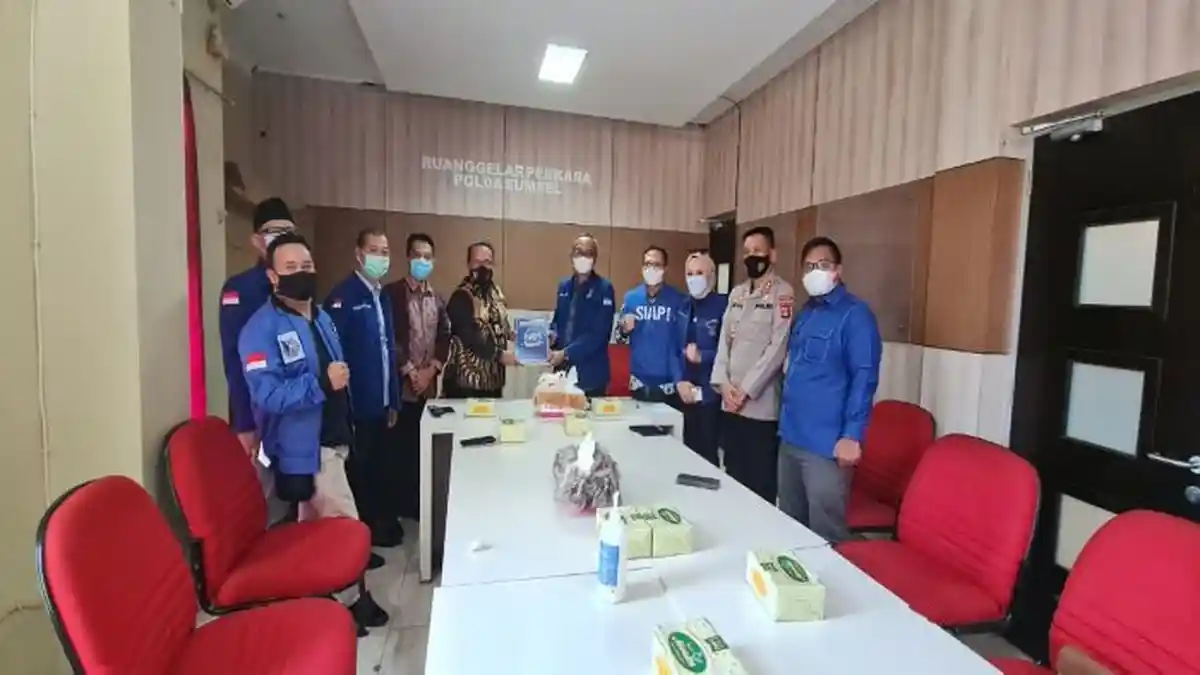 Partai Demokrat Sumsel Datangi Mapolda Sumsel, Sampaikan Surat Pengaduan dan Pelindungan Hukum