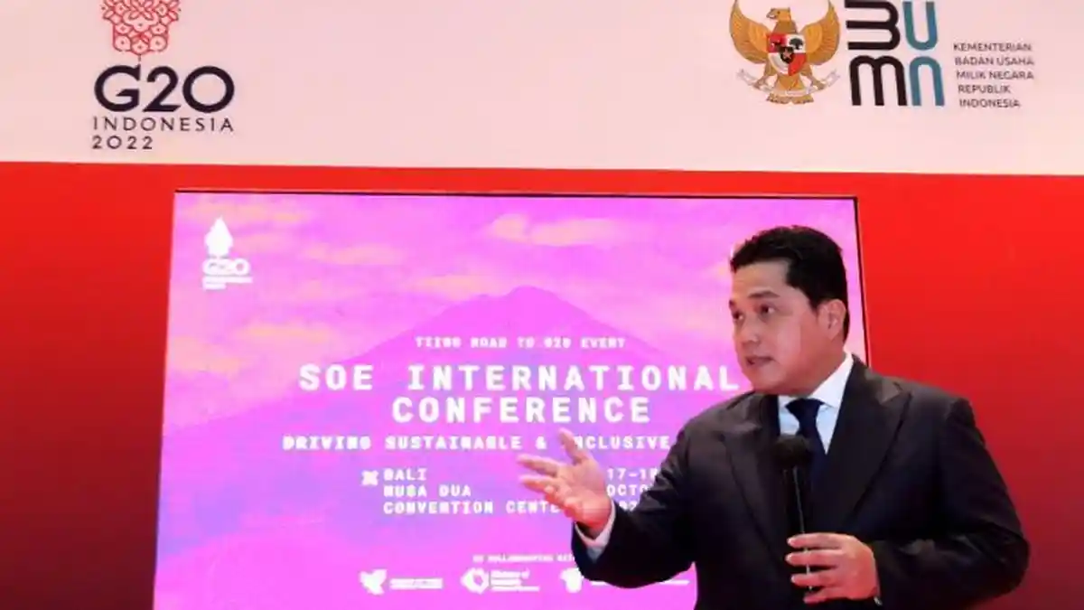 Cawapres Terkuat, Tren Elektabilitas Erick Thohir Konsisten Terus Meroket