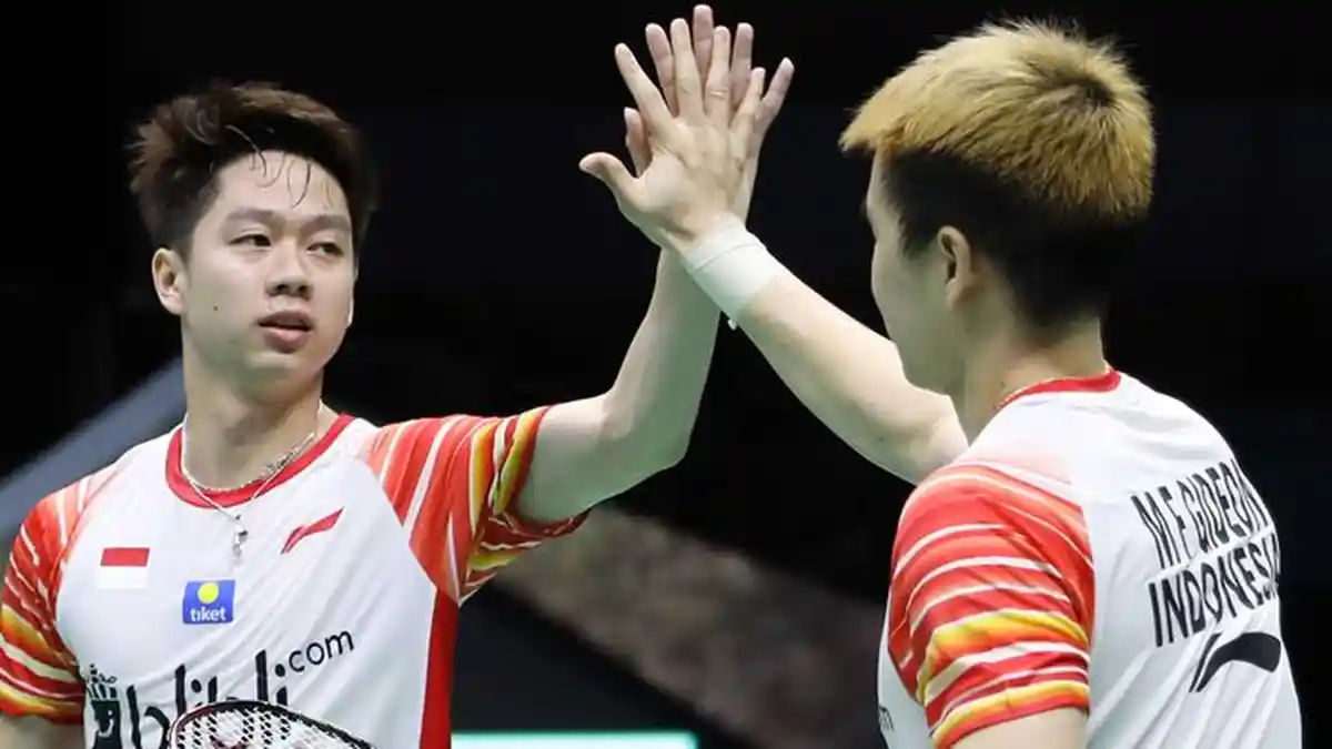 Hasil Korea Open 2019 -  Mantan Ganda Putra No 1 Dibikin Tak Berdaya Oleh Marcus/Kevin