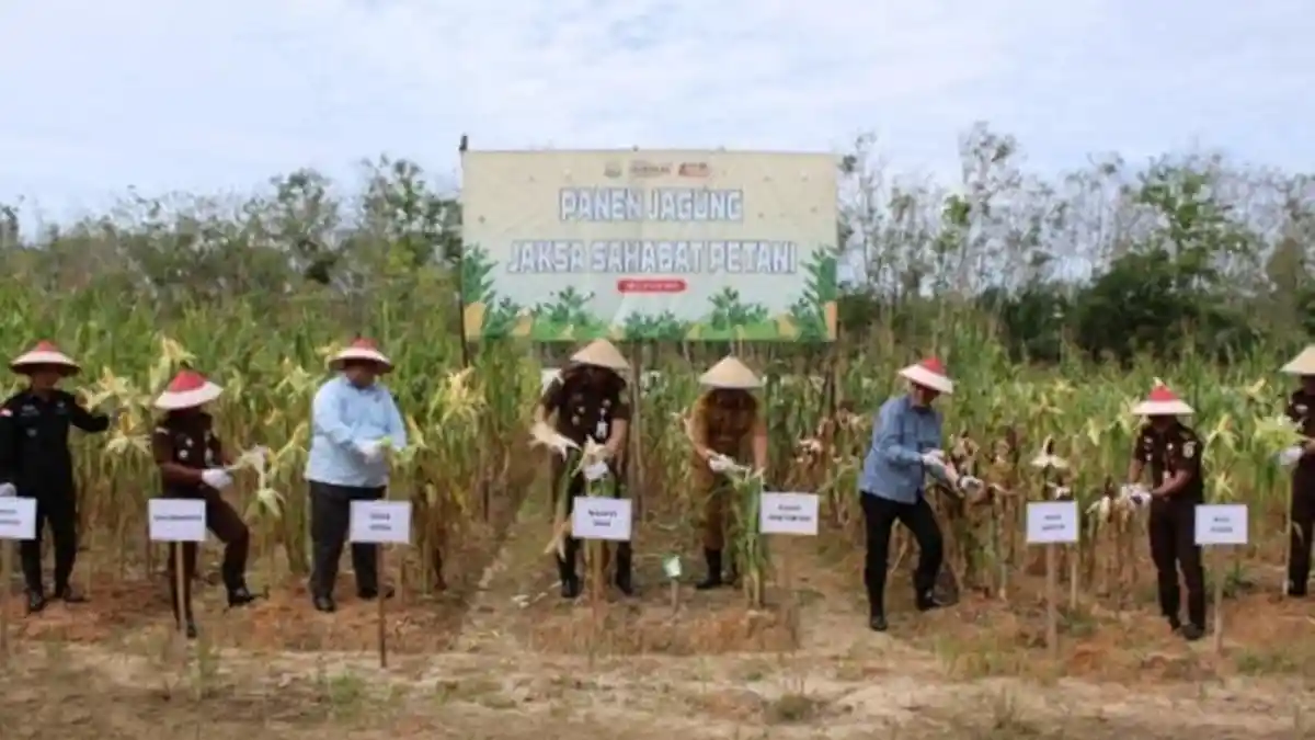 Luncurkan Program Jaksa Sahabat Petani, Kejari PALI Dukung Ketahanan Pangan Nasional