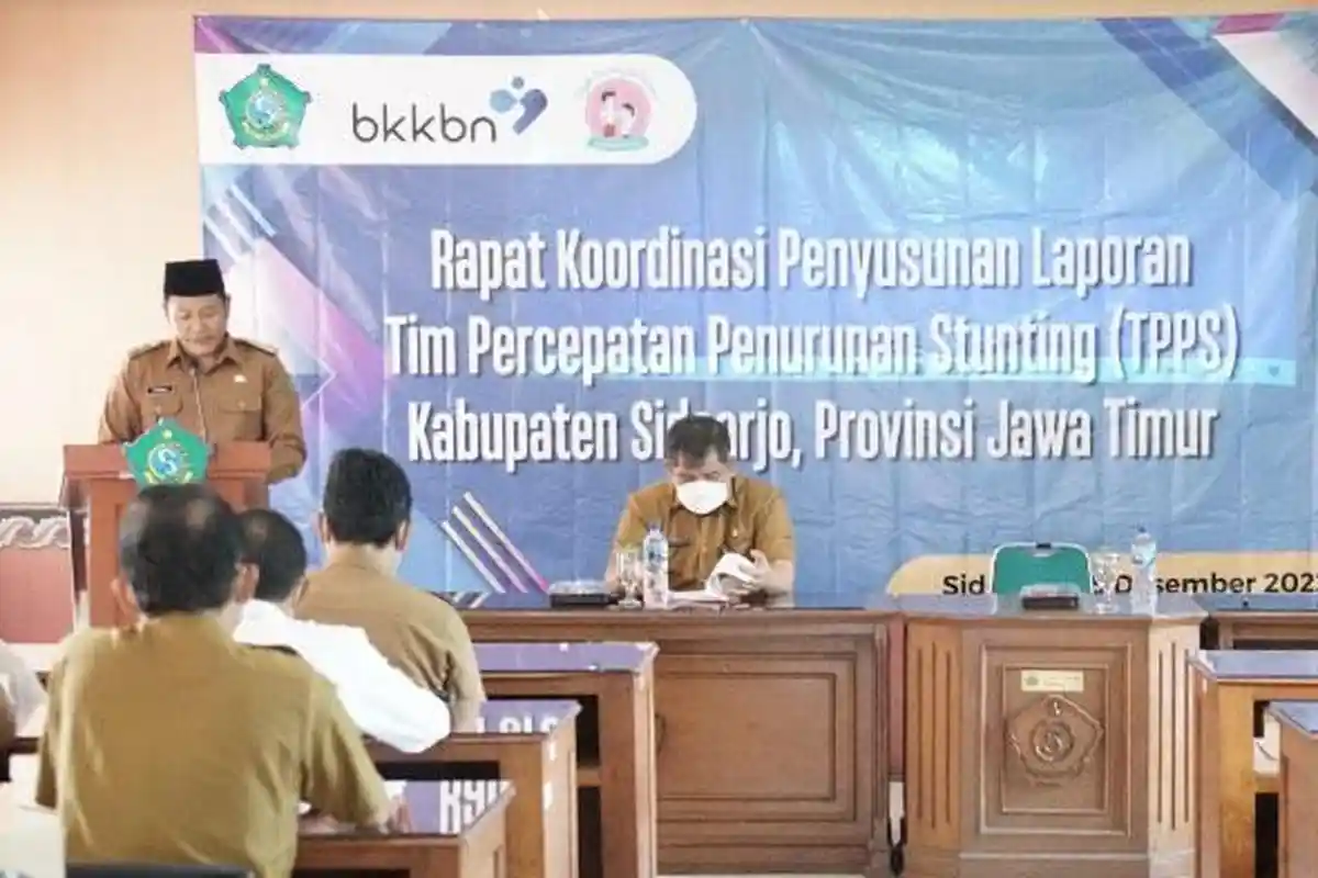 Percepatan Penurunan Stunting di Sidoarjo, Pemkab Bentuk TPPS Sampai ke Tingkat Desa
