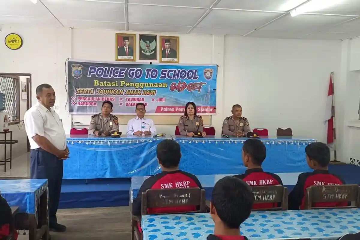 Kasat Binmas Polres Pematangsiantar Imbau Pelajar Jauhi Narkoba