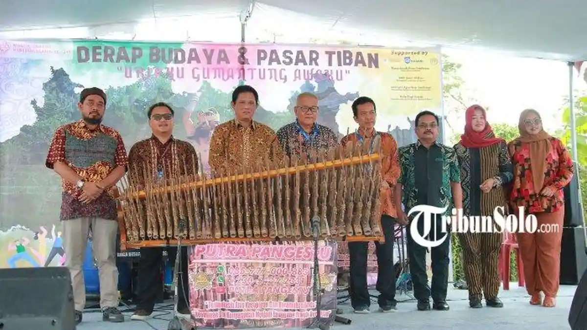 Wabup Klaten Yoga Hardaya Buka Derap Budaya dan Pasar Tiban Sarinah di Desa Politan Jomboran