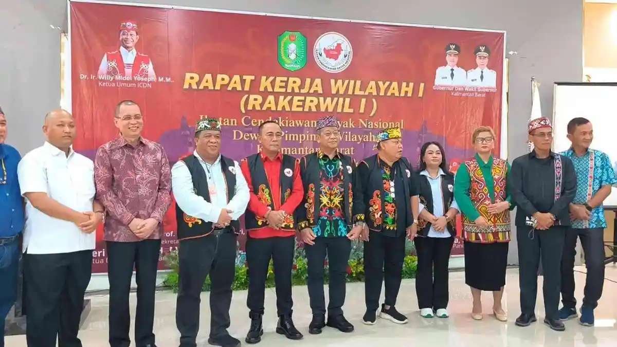 Rakerwil ICDN Kalbar Jadi Forum Strategis,  Perkuat Peran Cendekiawan Dayak