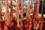 Penjual Daging Sapi di Pasar Kebayoran Lama