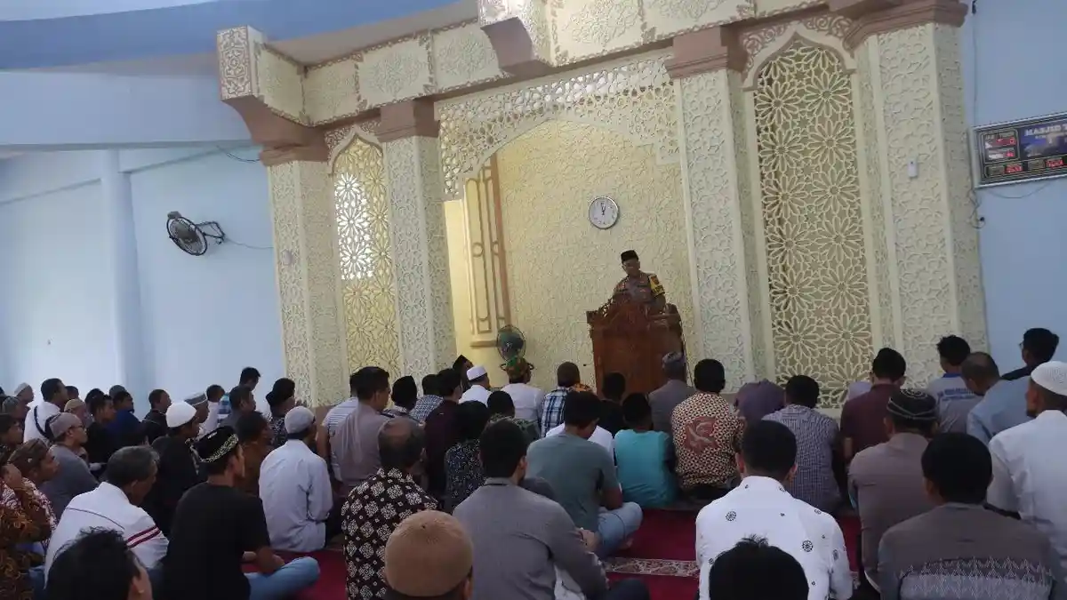 Jumat Curhat, Kapolres Pematangsiantar Imbau Warga Agar Tak Terprovokasi Kabar Geng Motor 