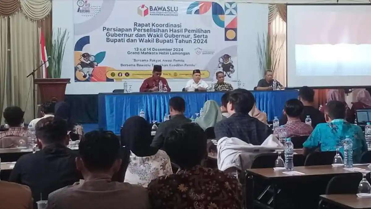 Bawaslu Lamongan Hadapi Gugatan Pilkada, Libatkan Semua Panswascam Sebelum Hadiri Sidang MK