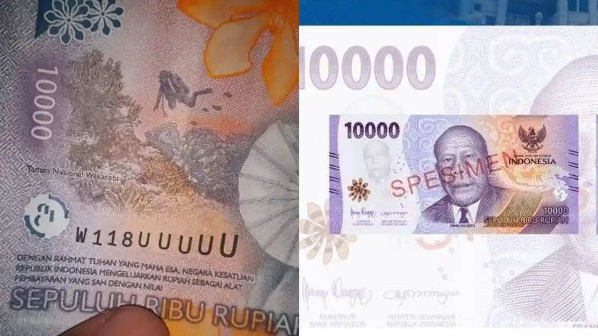 Dapat Uang Kertas Rp 10 Ribu Tak Biasa, Warganet Ini Keluhkan Rupiah ...