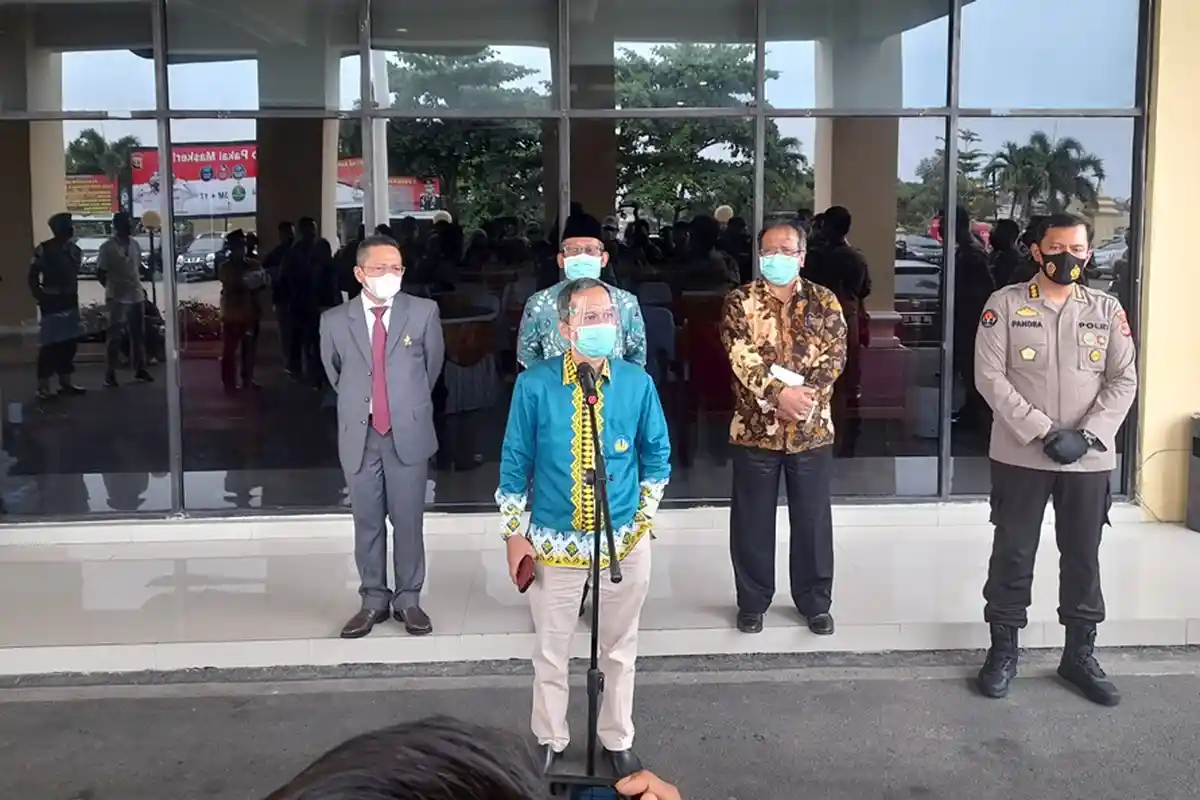 Forum Rektor Lampung Sayangkan Terjadi Bentrokan dalam Aksi Omnibus Law di Bandar Lampung