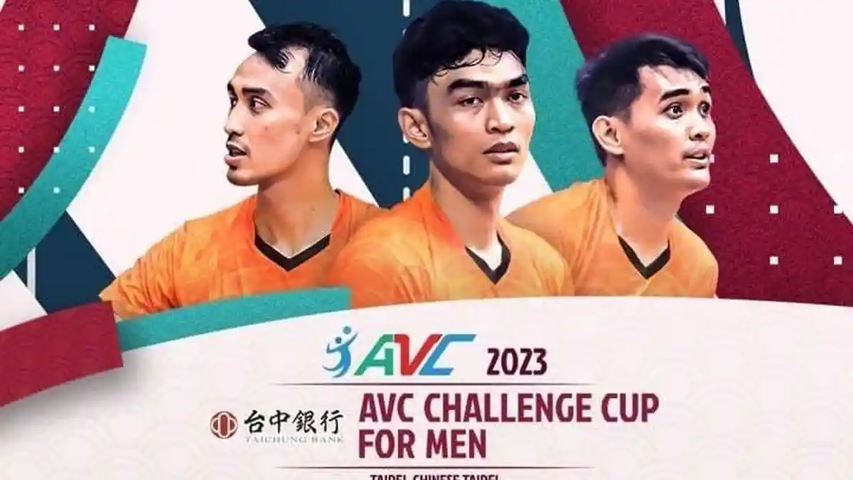 Link Live Streaming AVC Challenge Cup 2023 Indonesia vs Thailand Senin 13 Juli 2023 di Moji TV