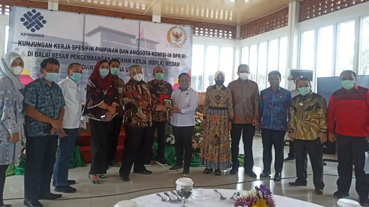 Kunker ke BBPLK Medan, Komisi IX DPR RI Puji Perkembangan Kualitas Pelatihan