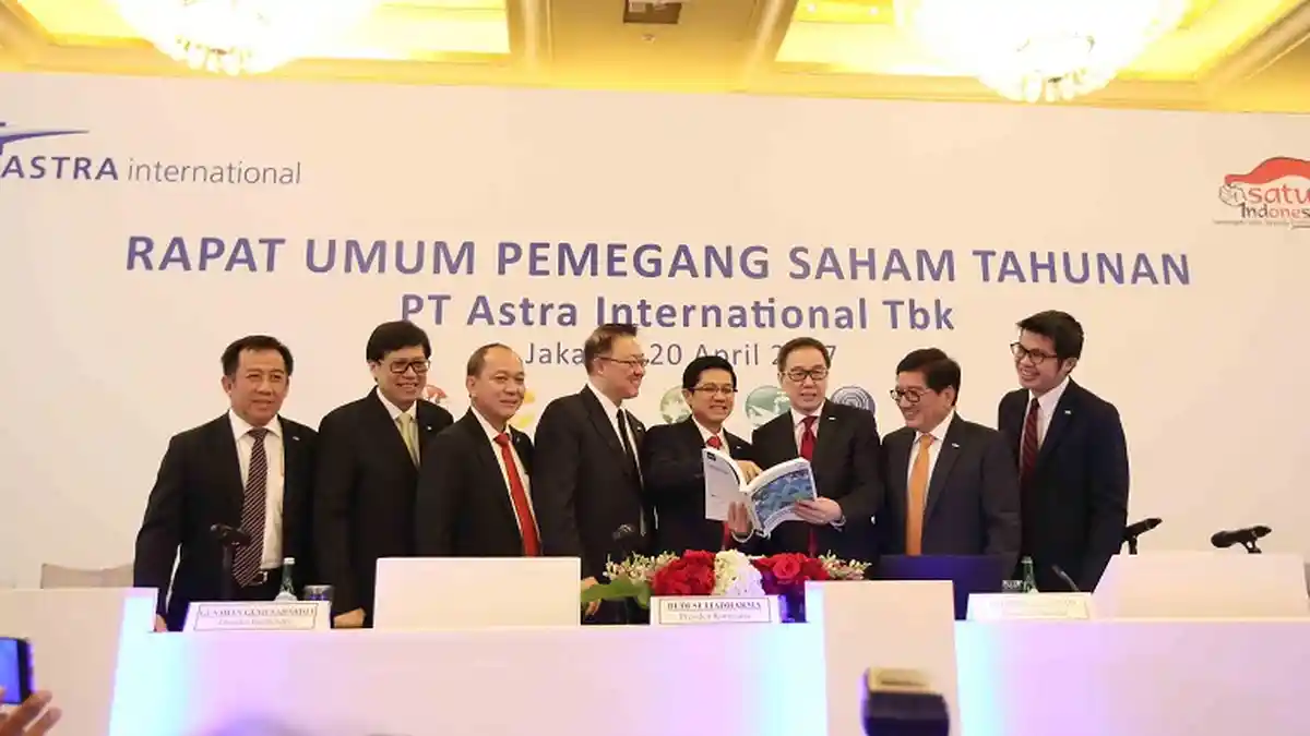 Rp 6,8 Triliun Laba Bersih Astra Dibagikan untuk Dividen Tunai