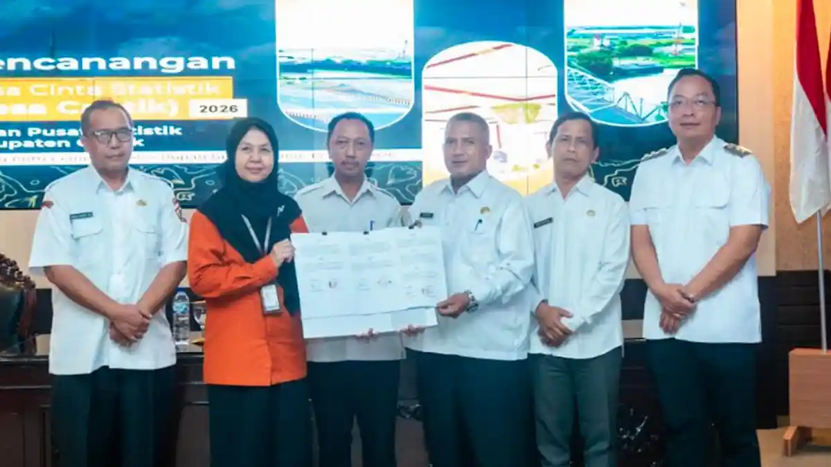 Pemkab Gresik Canangkan Desa Cinta Statistik untuk Perkuat Data Masyarakat