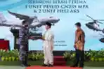 Serah Terima CN235-220 dan Helikopter AS565 AKS dari PTDI ke Kemenhan RI