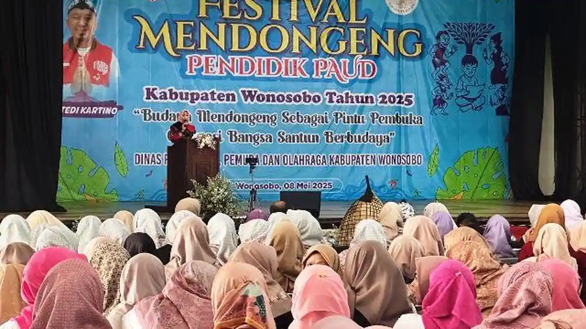 Festival Mendongeng 2025, 650 Guru PAUD se-Wonosobo Gali Potensi Dongeng untuk Pendidikan Karakter