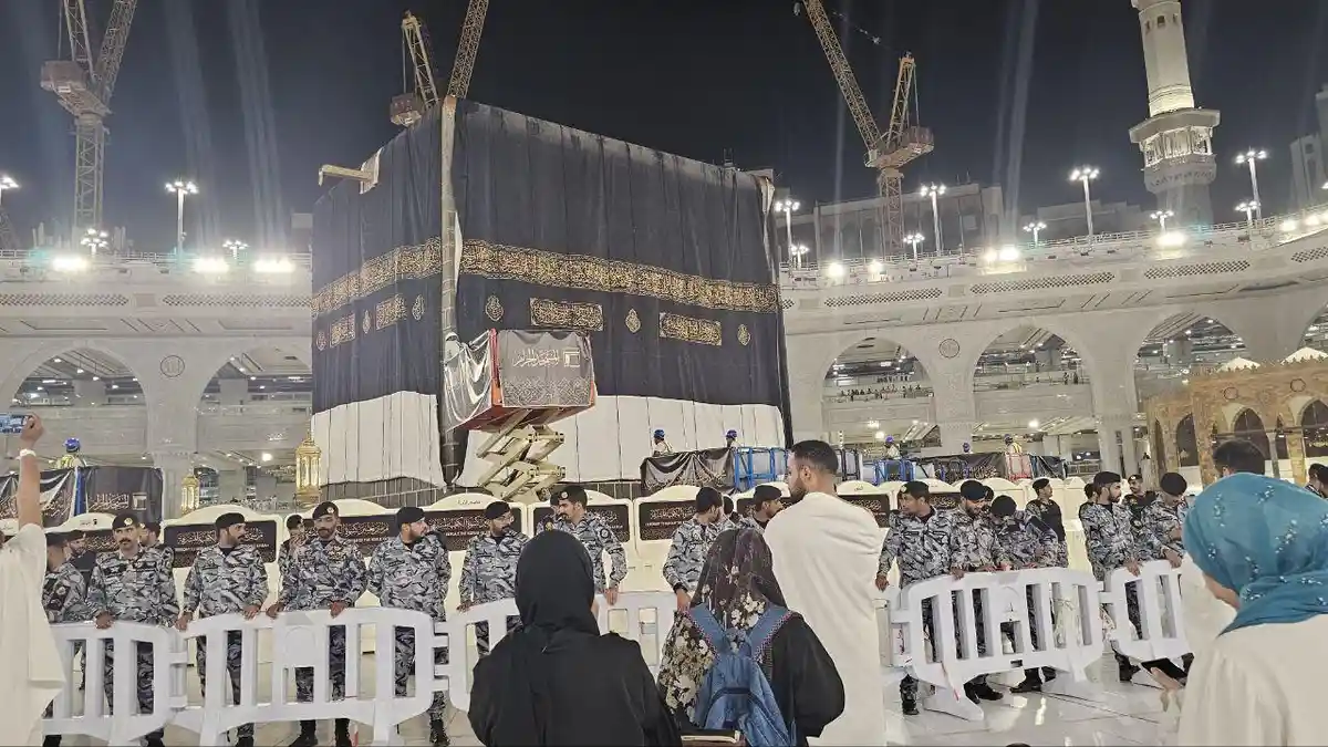 1 Muharram, Waktunya Penggantian Kiswah Ka'bah