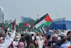 Security Apartemen di Bekasi Cabut Bendera Palestina Milik Pemotor, Diduga Karena Ada yang Tak Suka