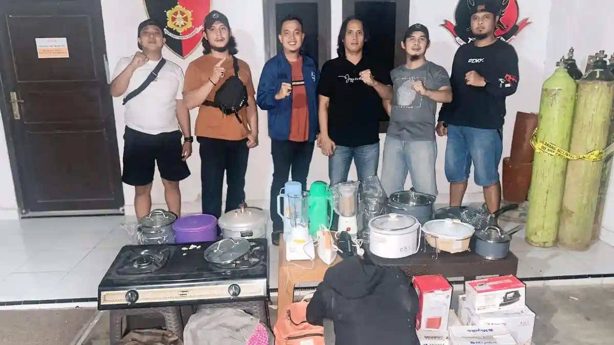 Tim Buser Naga Bekuk Pelaku Pencurian yang Kuras Isi Rumah Warga