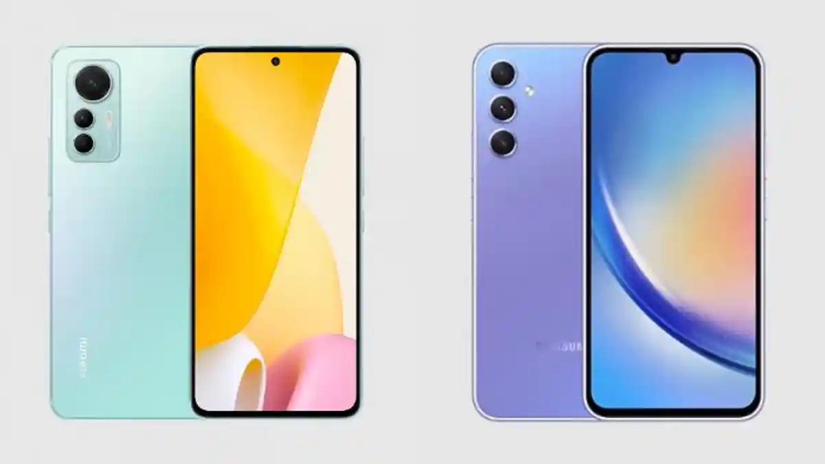 Perbandingan Spek dan Harga HP Xiaomi 12 Lite 5G dengan Samsung Galaxy A34 5G