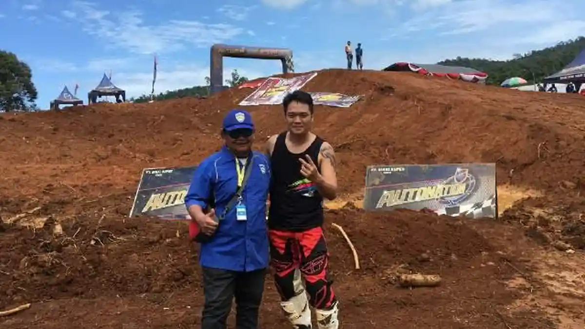 Pembangunan Sirkuit Motor Trail Luwu Utara Sudah Rampung
