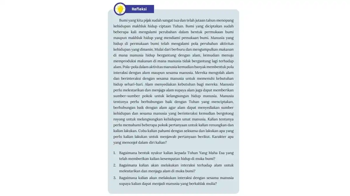 Penjabaran Soal IPS Kelas 7 Tema: Keberagaman Lingkungan Sekitar Halaman 120