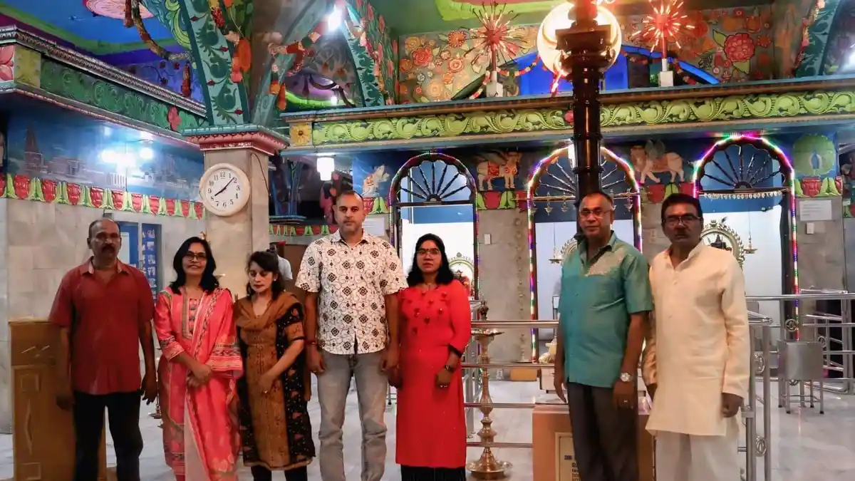 Ramah Tamah & Perkenalan Pengurus Shri Mariyamman 2026–2031 kepada Umat Hindu di Kuil Mariamman