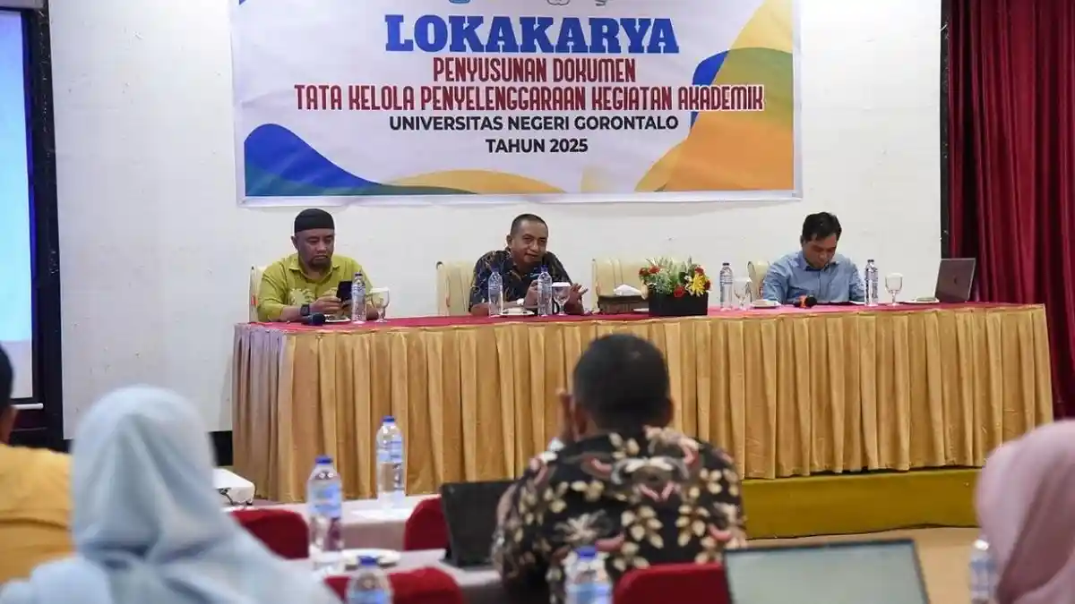 UNG Gelar  Lokakarya Penyempurnaan Tata Kelola Penyelenggaraan Kegiatan Akademik