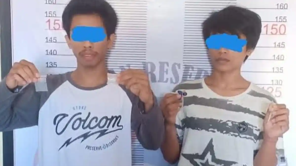 Kantongi Sabu, Dua Pemuda Asal Wotu Lutim Diciduk Polisi