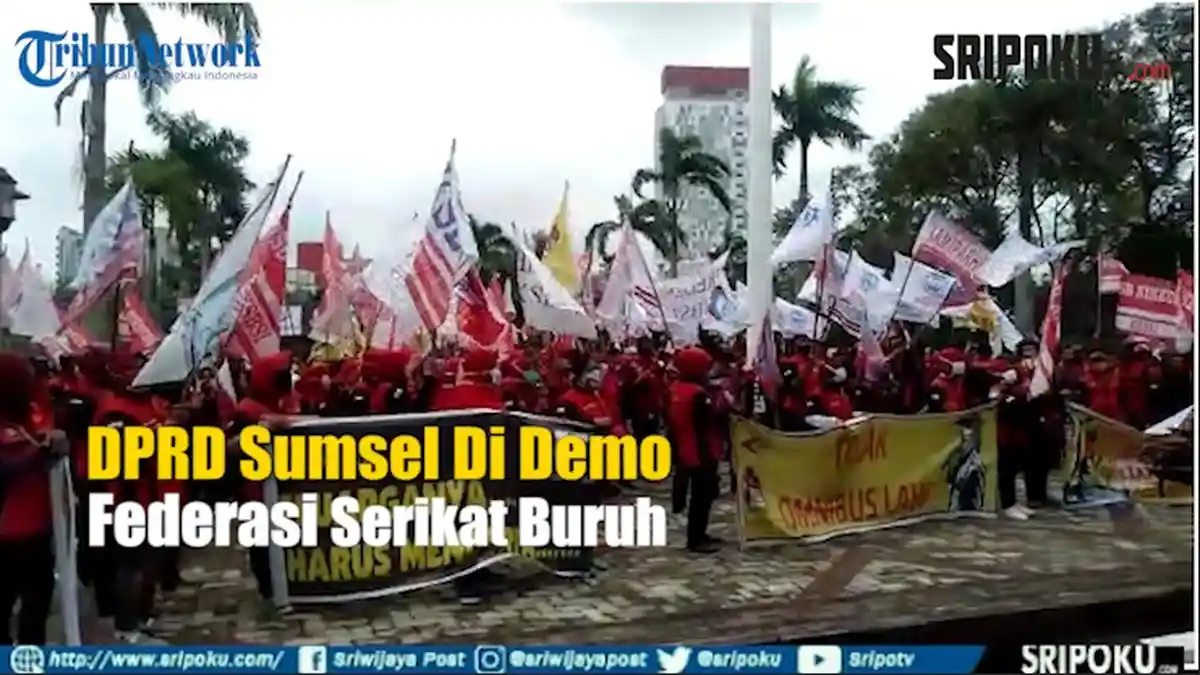 Buruh di Sumsel Bereaksi Pasca Gubernur Sumsel Herman Deru tak Naikan UMP 2021