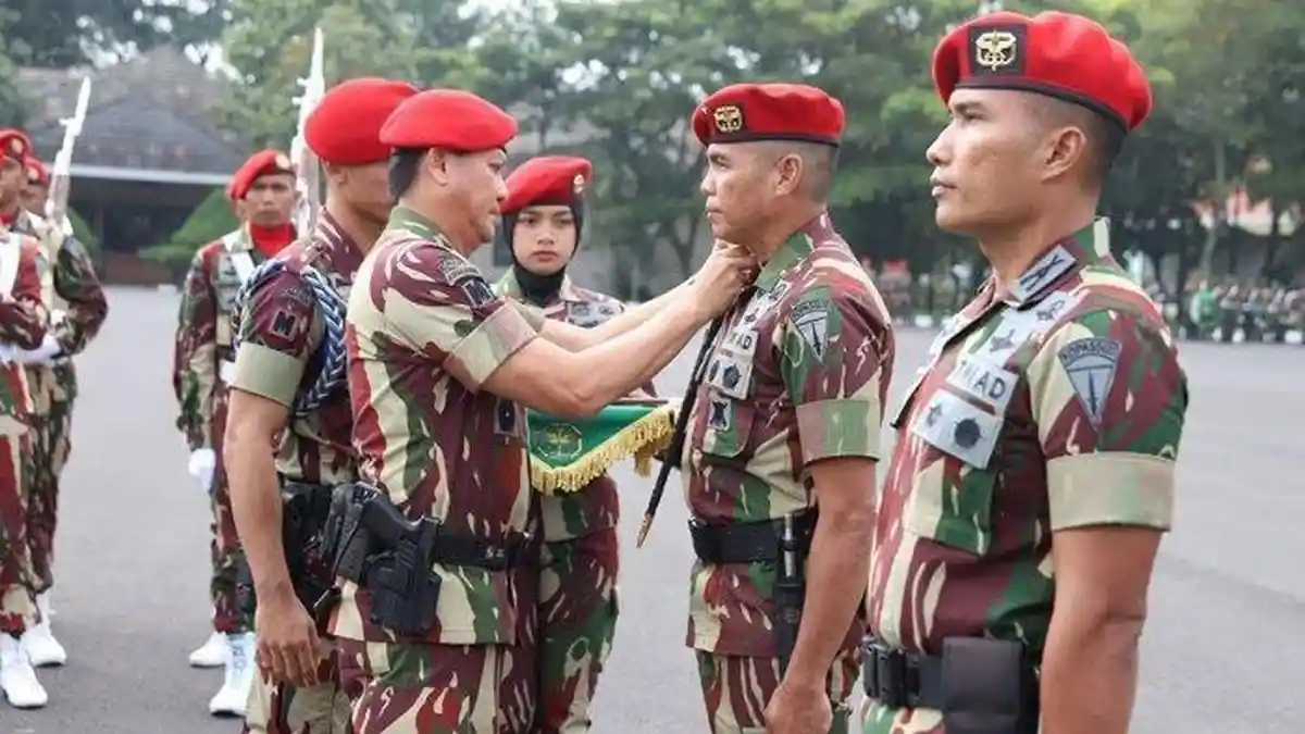 5 Bulan Pecah Bintang, Kini Brigjen Ferdial Lubis Promosi Wadanjen Kopassus