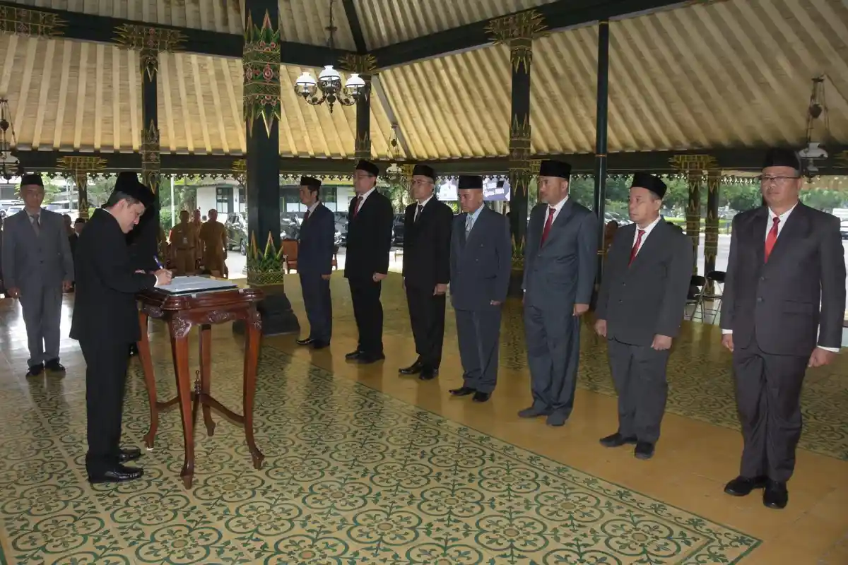 Bupati Wonosobo Rotasi 7 Pejabat Pimpinan Tinggi Pratama 