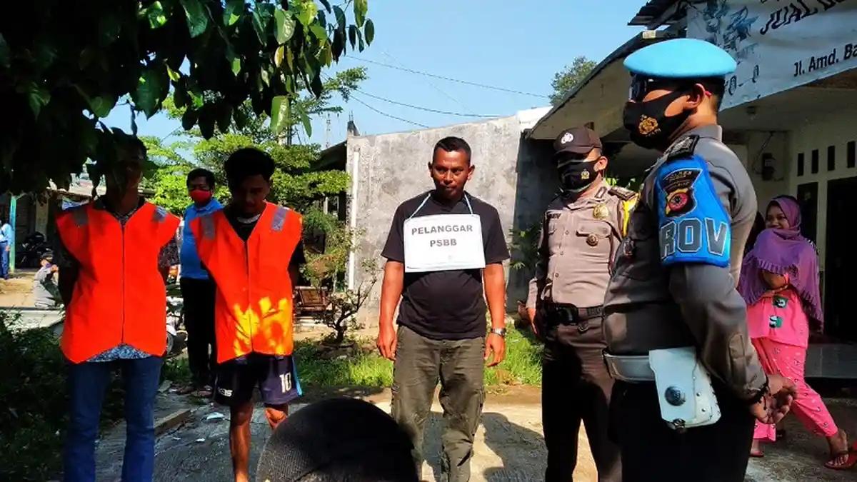 Total Denda Pelanggar Protokol Kesehatan yang Terjaring Operasi Yustisi, Capai Rp 5,8 Miliar