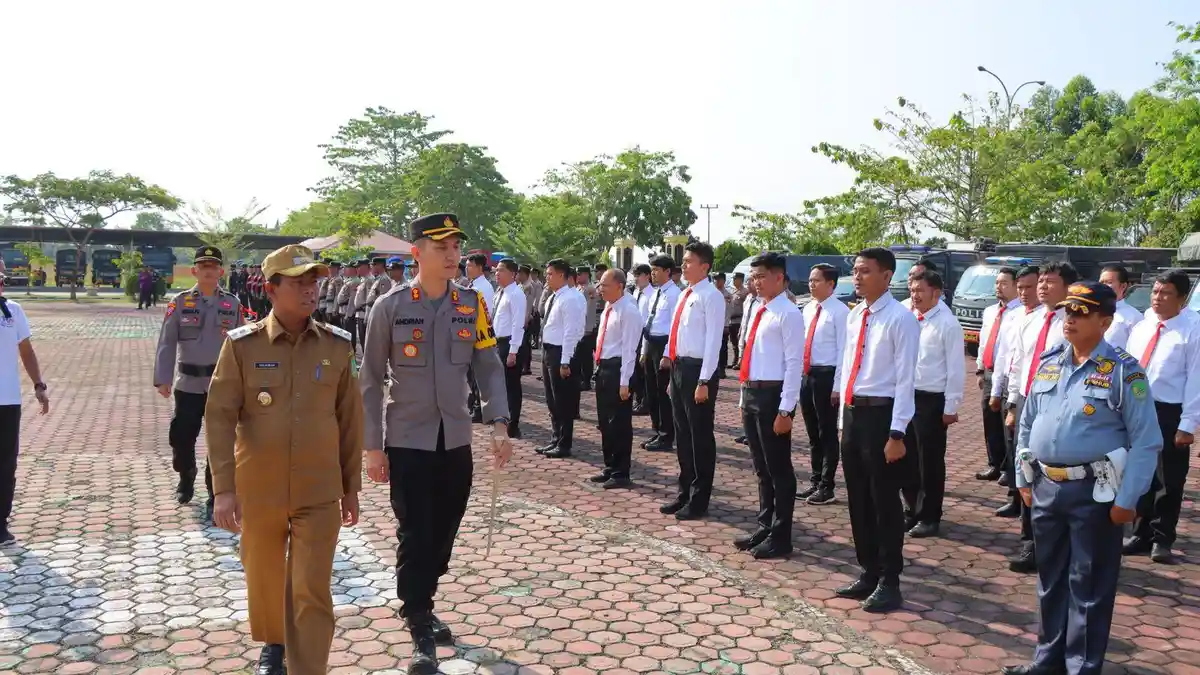 Polres Rohil Kerahkan 400 Personil Dalam Ops Ketupat Lancang Kuning ...