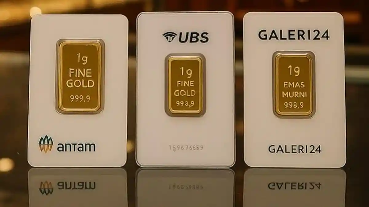 Update Harga Emas 8 Agustus 2025 Hari Ini: Antam dan Galeri24 Turun, UBS Naik Tipis