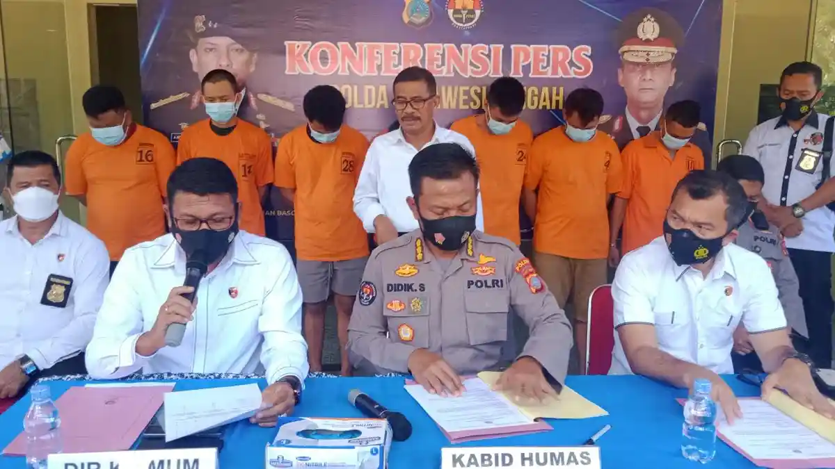3 Bulan, Polisi Tuntaskan 129 Kasus Pencurian di Sulawesi Tengah
