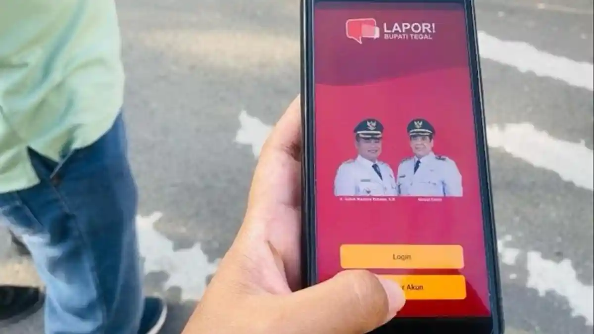 Warga Lapor Bupati Tegal Makin Mudah, Cukup Gunakan Aplikasi, Begini Cara Aksesnya