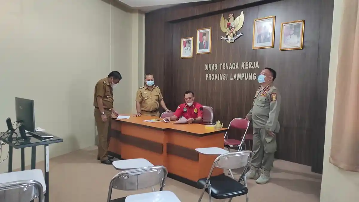 Pekerja Tak Dapat THR Bisa Lapor ke Posko Disnaker Lampung