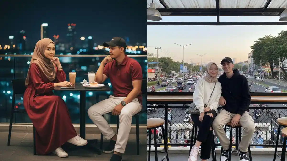Prompt Gemini AI Ubah Foto Biasa Jadi Serasa Kencan Romantis di Kafe