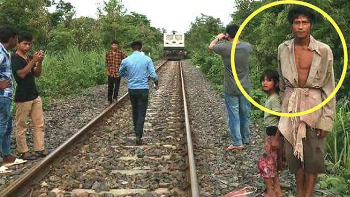 Mengharukan!Ayah dan Anak Ini Selamatkan 2000 Nyawa Setelah Berdiri di Rel Kereta Api Sepanjang Hari