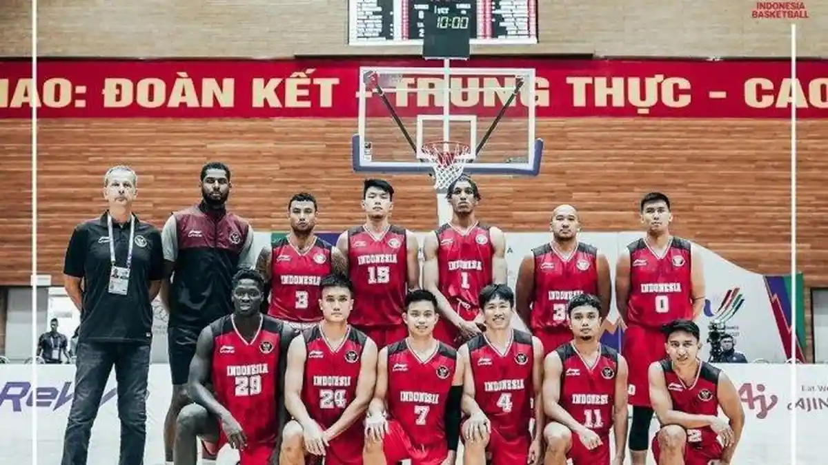 SIARAN LANGSUNG Timnas Basket Indonesia vs Arab Saudi, Pelatih Baru & Pemain Kunci Siap Diturunkan