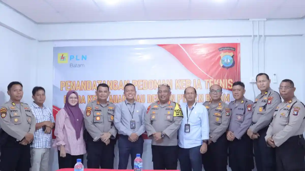 PLN Batam dan Polda Kepri Teken PKT terkait Dukungan Pengamanan Objek Vital