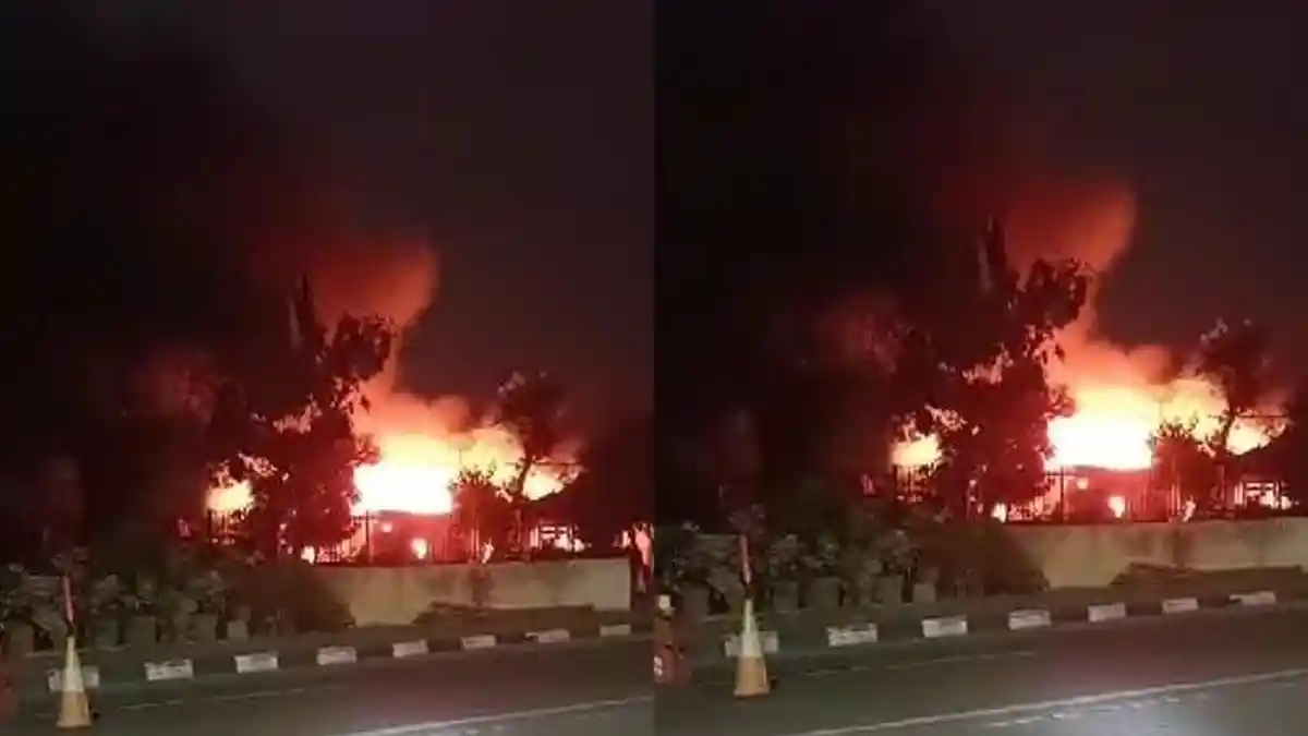 BREAKING NEWS: Kebakaran di Rumah Dinas Dansat Brimob Polda Sumsel, Begini Kondisi Terkini