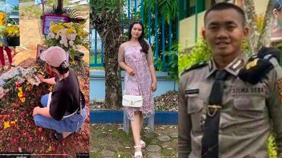 BAWA Bunga Duka Kuning, Claudia Tesa Kunjungi Makam Bripda Ignatius Dwi Frisco: Kami Udah Ikhlas
