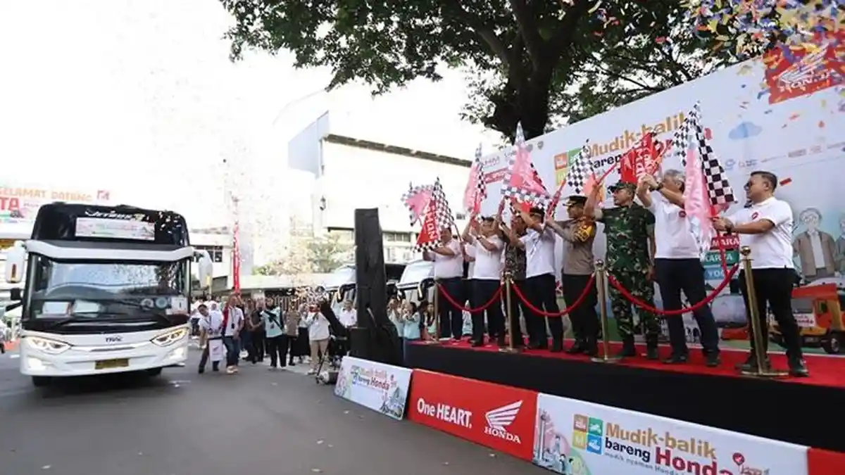 Mudik Bersama AHM, 2.572 Konsumen Setia Honda Siap Lebaran di Kampung Halaman