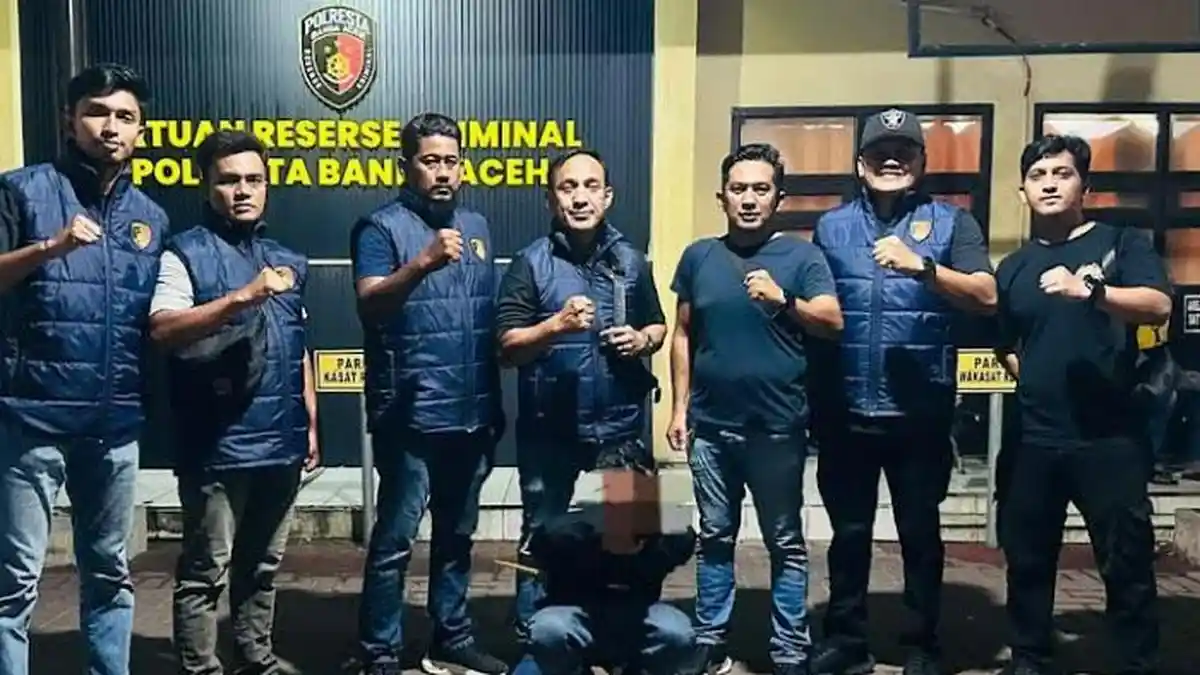 Tim Rimueng Koetaradja Polresta Banda Aceh Bekuk Maling Duit Kios Kelontong 