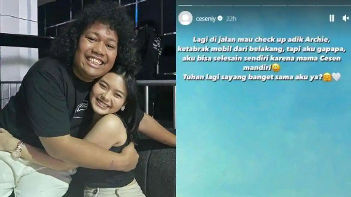 Mobil Istri Marshel Widianto Ditabrak dalam Perjalanan Periksa Kandungan, Begini Kondisi Cesen