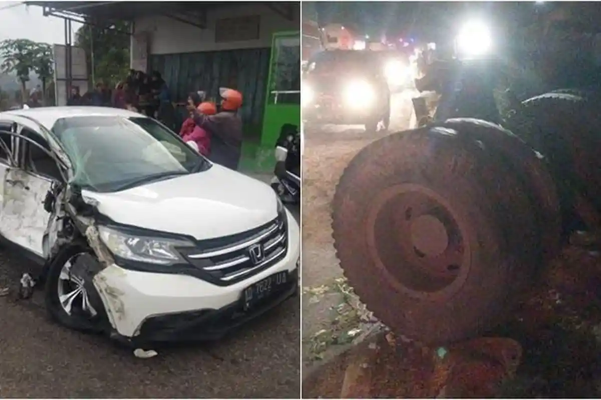 Kecelakaan Maut Pukul 18.00 WIB, 3 Orang Tewas, 9 Kendaraan Alami Kecelakaan Beruntun