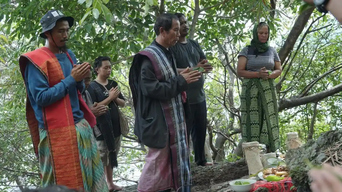 Ritual Hahomion di Festival Tao Art Silalahi Tarik Minat Peserta