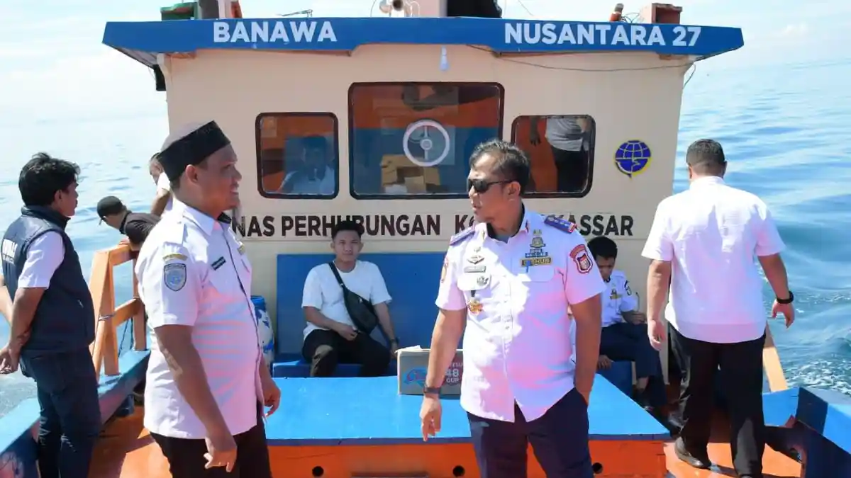 Dishub Makassar Mulai Survei Jalur Pete-pete Laut, Pastikan Kesiapan Armada dan Dermaga